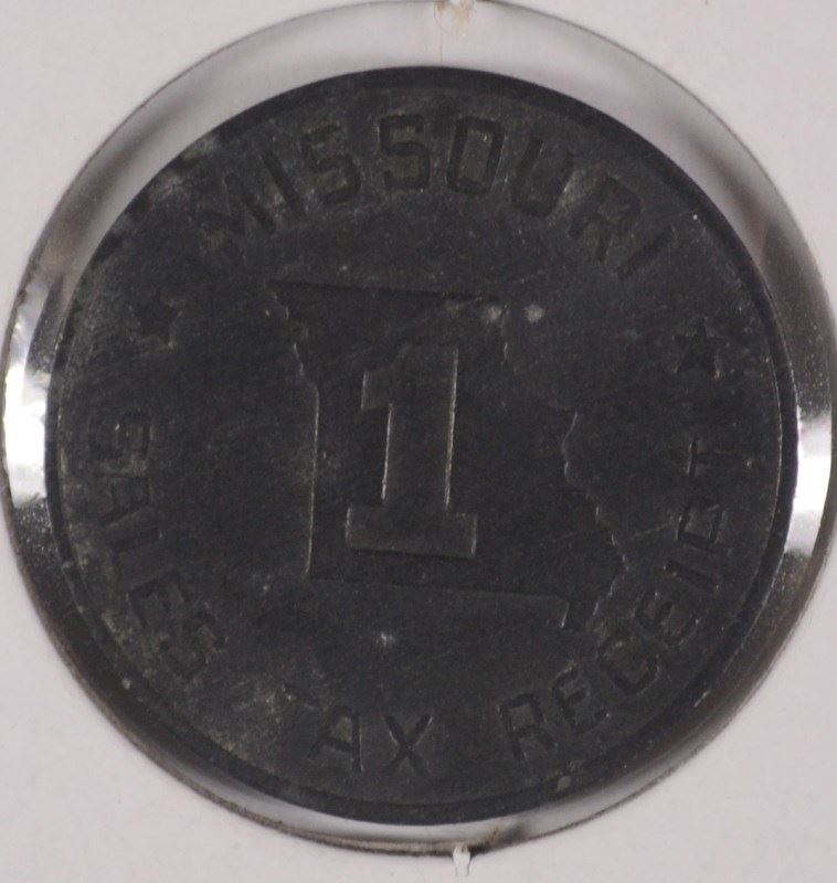 MISSOURI SALES TAX RECEIPT TOKEN