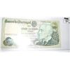 Image 1 : 1978 PORTUGAL 20 VINTE ESCUDOS SERIAL # US087522 BANK NOTE!! NOTE CAME OUT OF SAFE!!