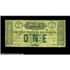 Image 1 : Woodville, MS- West Feliciana Rail Road Co. $1 Jan. 16, 1862 Leggett 9Evenly circulated no-problems.