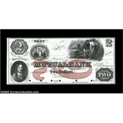 Troy, NY - Mutual Bank $2 G6d ProofA lovely ex-ABNCo. proof with flawless paper surfaces. Choice Cri