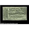 Image 1 : Troy, NY - Leonard Smith Furniture Warehouse 5ó Oct. 26, 1862A fractional scrip piece from a "Mamout