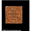 Image 1 : Troy, NY - Uncertain Issuer 3óA fractional merchant's chit in black on orange. Although signed on th