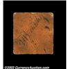 Image 2 : Troy, NY - Uncertain Issuer 3óA fractional merchant's chit in black on orange. Although signed on th