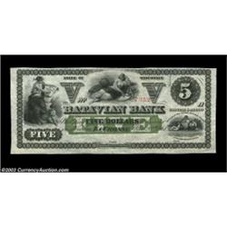 La Crosse, WI- Batavian Bank $5 Nov. 20, 1861 G4a Krause G4aAnother bright and fresh remainder examp