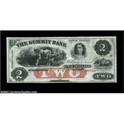 Oconomowoc, WI- Summit Bank $2 G2a Krause G2aA bright Crisp Uncirculated remainder. Important notice