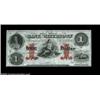 Image 1 : Watertown, WI- Bank of Watertown $1, $5 Sept. 1, 1863 G2b, G8bTwo Uncirculated remainders, the five.