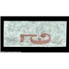 Image 4 : Watertown, WI- Bank of Watertown $1, $5 Sept. 1, 1863 G2b, G8bTwo Uncirculated remainders, the five.