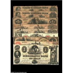 Miscellaneous Obsoletes.Washington, DC - Merchants Bank $1 July 1, 1852 Choice CUOmaha, NT - City of