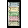 Boston, MA- Boston Clearing House $1, $5, $10, $20, $50 Mar. 10, 1933 Shafer MA60-1, 5, 10, 20, 50Fi