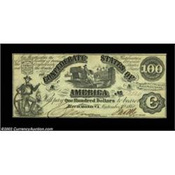 T13 $100 1861. A crackling fresh, perfectly centered example of this rather common type that, again,