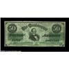 Image 1 : T16 $50 1861. Attractive Very Fine Jefferson Davis fifty. Important notice: We expect to be auctioni