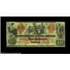 Image 1 : T22 $10 1861. This scarcer type, printed by the Southern Bank Note Company in New Orleans (actually.