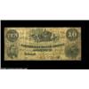 Image 1 : T23 $10 1861. An out and out rarity in all grades, this Leggett, Keatinge & Ball printed type is usu