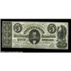 Image 1 : T34 $5 1861. From the same consignor as the magnificent T33 above, this lovely Crisp Uncirculated ex
