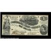 Image 1 : T44 $1 1862. This Choice About Uncirculated example has a well-concealed diagonal fold that keeps it