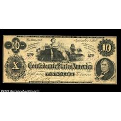 t46 $10 1862. This issue was erroneously dated 1862, although they were printed and issued in 1861..