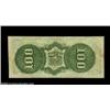 Image 2 : T56 $100 1863. Several light vertical folds are present, but the centering and margins are exception