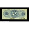 Image 2 : T58 $20 1863. Crisp Uncirculated. Trimmed at right.T59 $10 1863. Crisp Uncirculated.T60 $5 1863. Abo