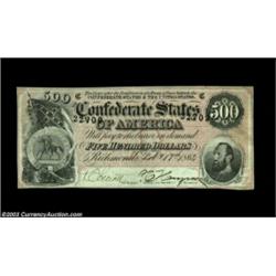 T64 $500 1864. Although this type is by no means rare, it is among the more popular CSA designs with