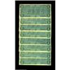 Image 2 : T69 $5 1864. A run of eight consecutive notes, all Crisp Uncirculated. Important notice: We expect t