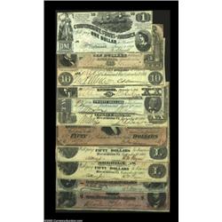 Nice Starter Collection of Confederates. Included are two T14s (XF and VF, CC), T18 (VF-XF), T20 (VF