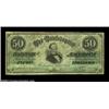 Image 1 : Jefferson Davis $50 Set.A set of all four Jeff Davis issues:T16 $50 1861 Fine-Very FineT50 $50 1862.