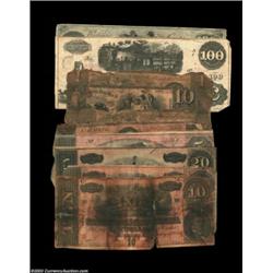 Confederates and Obsoletes.T40 $100 1862 VFT41 $100 1862 VF-EFT67 $20 1864 VFT68 $10 1864, two examp