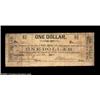 Image 1 : Fort Smith, AR - City of Fort Smith $1 Dec. 18, 1861 UNLYet another unlisted variety, this note paya