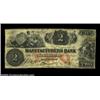 Image 1 : Birmingham, CT - Manufacturers Bank $2 June 4, 1854 A10This interesting note is altered from the Man