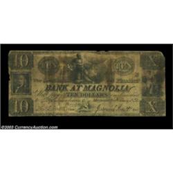 Magnolia, FL- Merchants & Planters Bank $10 Dec. 20, 1832 G8A tougher denomination from here. Very G