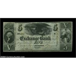 Brunswick, GA- The Exchange Bank $5 Jan. 1, 1842 G6Nice Crisp Uncirculated. Important notice: We exp