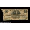 Image 1 : Columbus, GA- The Farmers Bank of Chattahoochee $5 1839 G6An excessively rare note, even in this con