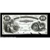 Image 1 : Greensborough, GA - Bank of Greensborough $10 G8a ProofThis Uncirculated example, an ex-ABNCo. proof