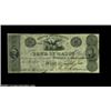 Image 1 : Macon, GA- Bank of Macon $10 July 4, 1831 G20A seldom seen note, particularly in this state of prese