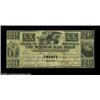 Image 1 : Macon, GA- The Monroe Rail Road & Banking Company $20 Dec. 4, 1841A three year post note in a denomi
