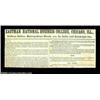 Image 4 : Chicago, IL- Eastman National College Bank $10, $100 Schingoethe IL-600-adv, IL610-advTwo college ad