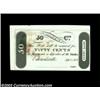 Image 1 : Edwardsville, IL- Bank of Edwardsville 50ó Sept. 1, 1818 G10A rare note issued when Illinois was sti