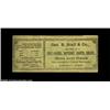Image 2 : Deport, IA- Geo. B. Stall & Co. Ad NoteAn advertising note on the reverse of a Confederate facsimile