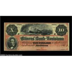 New Orleans, LA - Citizens' Bank of Louisiana $10 remainder G26aThe famous "DIX" note, the legendary