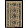 Image 1 : New Orleans, LA - Citizens' Bank of Louisiana $5-$5-$5-$5 Uncut Sheet G12c-G12c-G12c-G12cCrisp Uncir