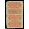 Image 2 : New Orleans, LA - Citizens' Bank of Louisiana $5-$5-$5-$5 Oct. 9, 1860 Uncut Sheet G14a-G14a-G14a-G1