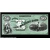 Image 1 : Portland, ME- The Atlantic Bank $50 ProofA green tinted late issue "Special Proof" from the American