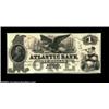 Image 1 : Boston, MA- Atlantic Bank $1 G12 ProofAn attractive Proof mounted on a card, a piece not found in th