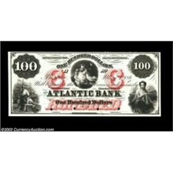 Boston, MA- The Atlantic Bank $100 G92a ProofA second card mounted Proof, also from the Boys Town co