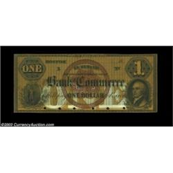 Boston, MA- Bank of Commerce $1 G4a ProofThe first note of an incredible run of Proofs from this rar