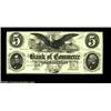Image 1 : Boston, MA- Bank of Commerce $5 G14 ProofAn attractive non-ABNCo sale Proof, mounted on light card s