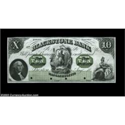 Boston, MA- The Blackstone Bank $10 G20a ProofAnother rare and lovely Blackstone Bank india paper Pr