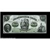 Image 1 : Boston, MA- The Blackstone Bank $10 G20a ProofAnother rare and lovely Blackstone Bank india paper Pr