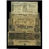 Image 1 : Boston, MA - Boston Bank $5 C64, two examplesTwo counterfeits of the same design, both $5s. The earl