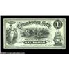 Image 1 : Boston, MA- Robt. & Geo. R. Brine $1 Commission ScripA neat full size piece of commission scrip issu